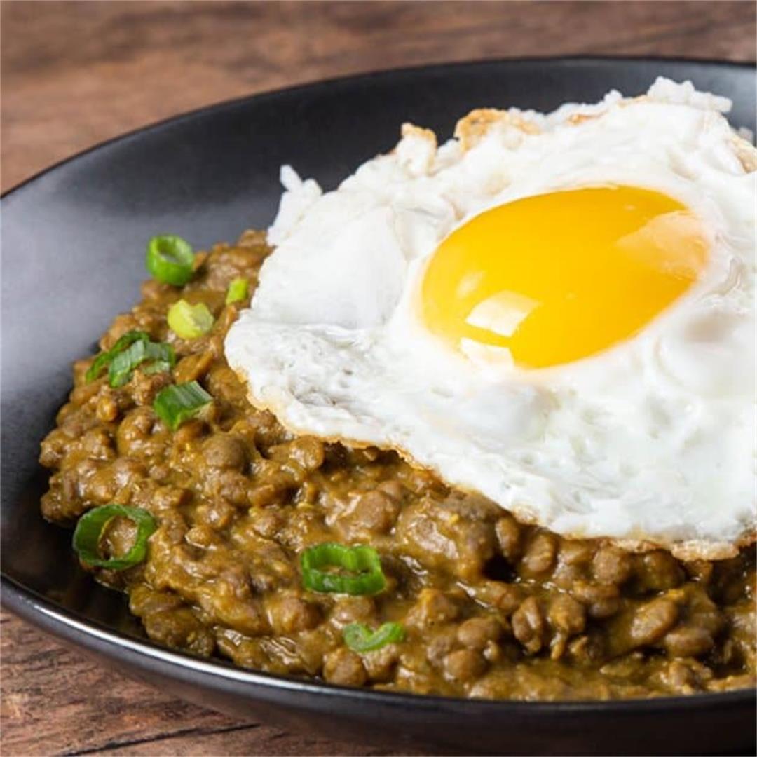 Easy Instant Pot Curried Lentils