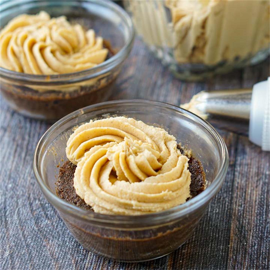 Microwave Chocolate Keto Cupcakes & Sugar Free Peanut Butter
