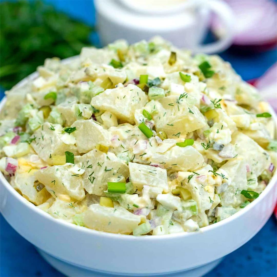 Classic Potato Salad Recipe [video]