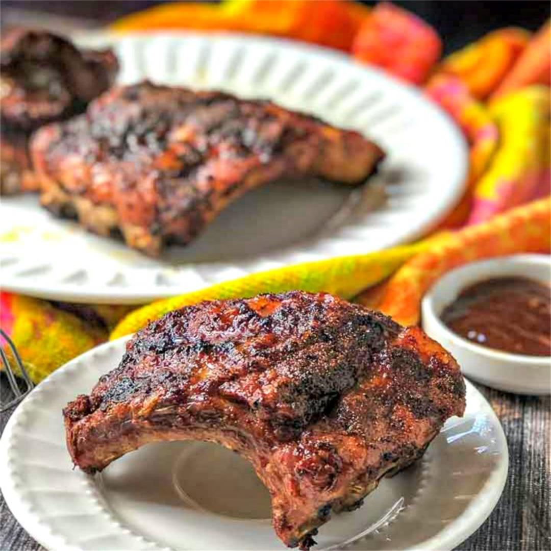 How to make low carb baby back ribs in the air fryer!