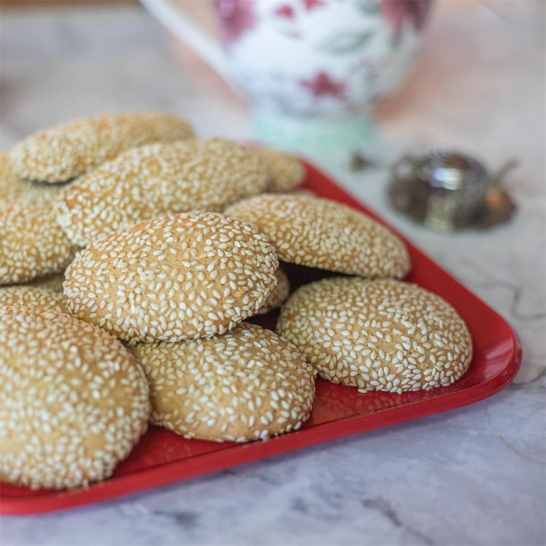 Simsim/Sesame Cookies (Baksum)