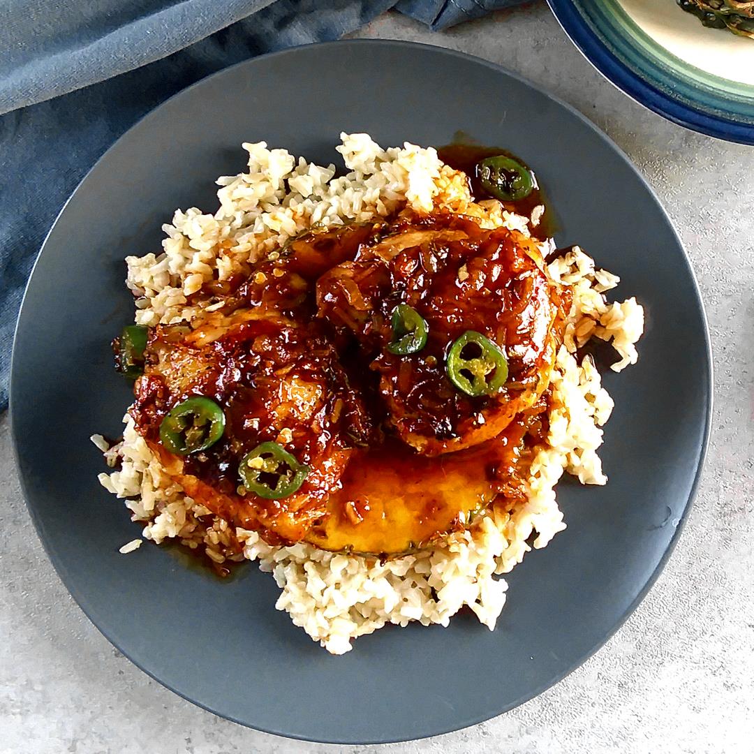 Sweet and Savory Chicken Thighs