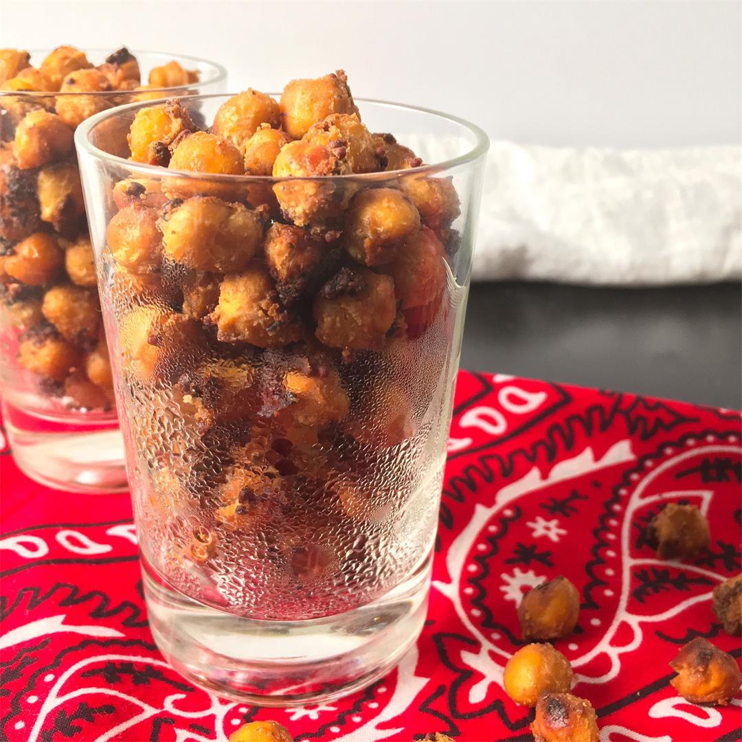 Roasted Chickpeas Snack with Mustard