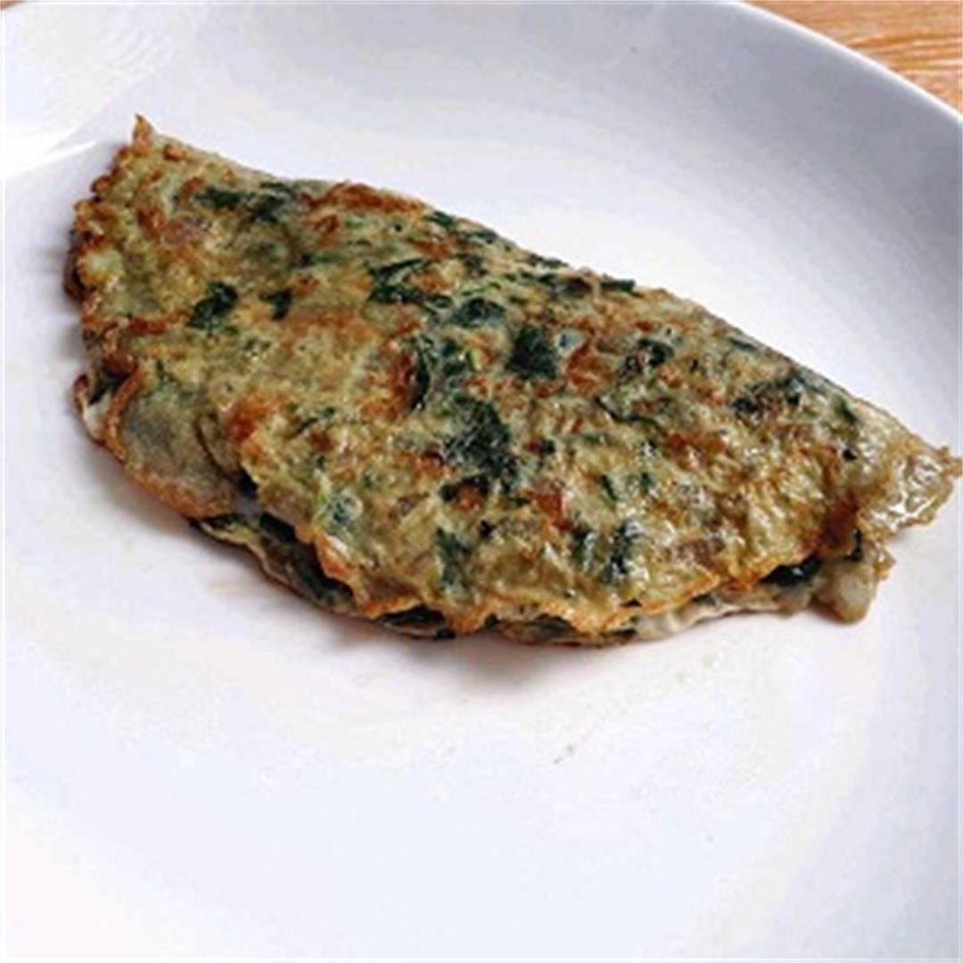 Spinach Omelette Recipe