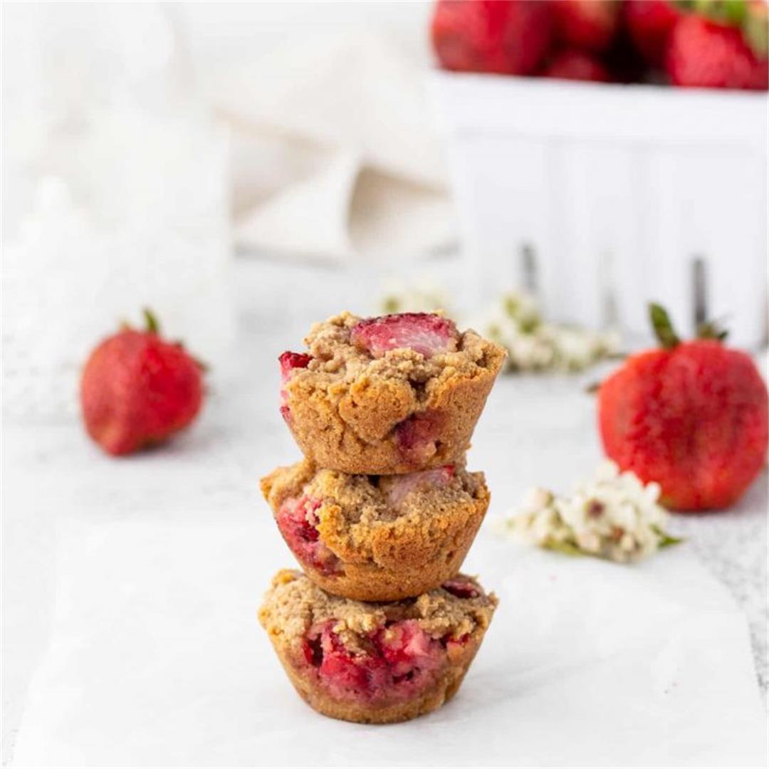 Mini Strawberry Muffins