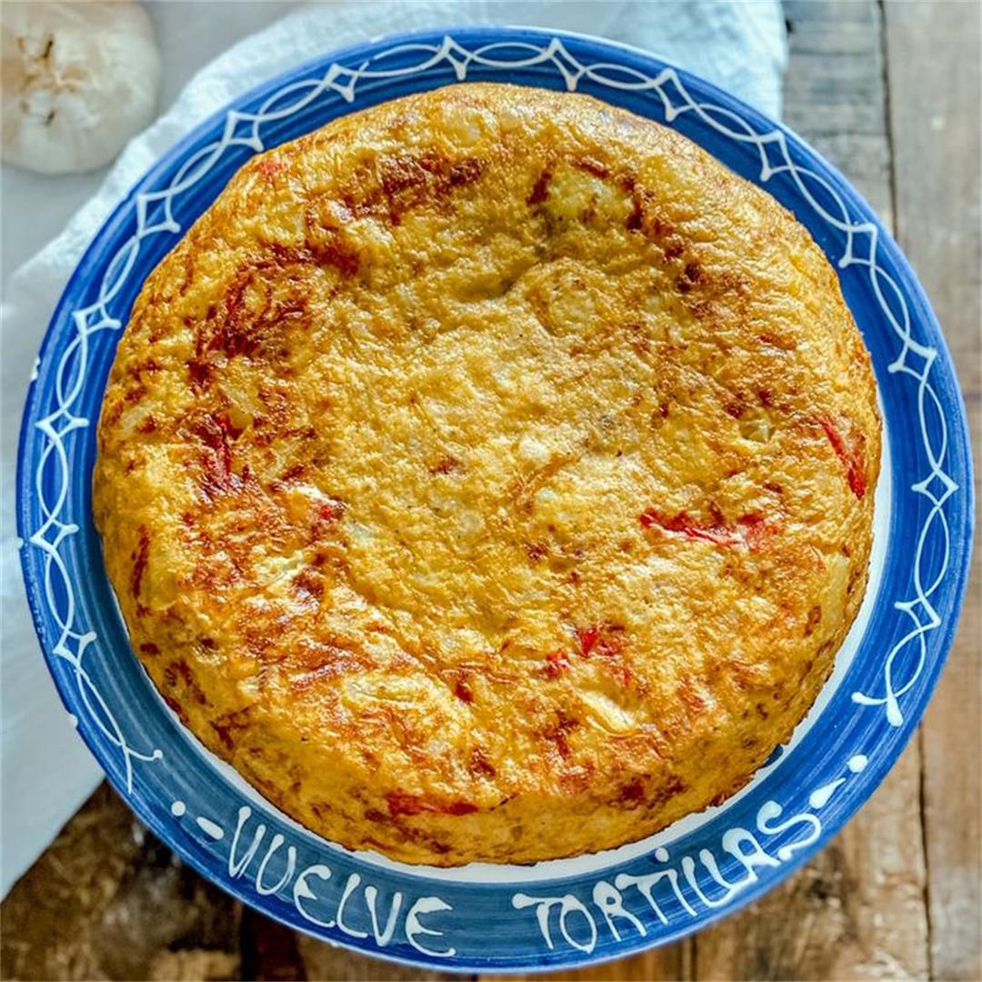 Country-Style Spanish Potato Omelette ¨Tortilla de Patatas¨ Rec
