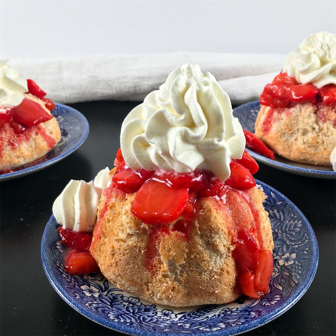 Strawberry Shortcake with No Added Sugar