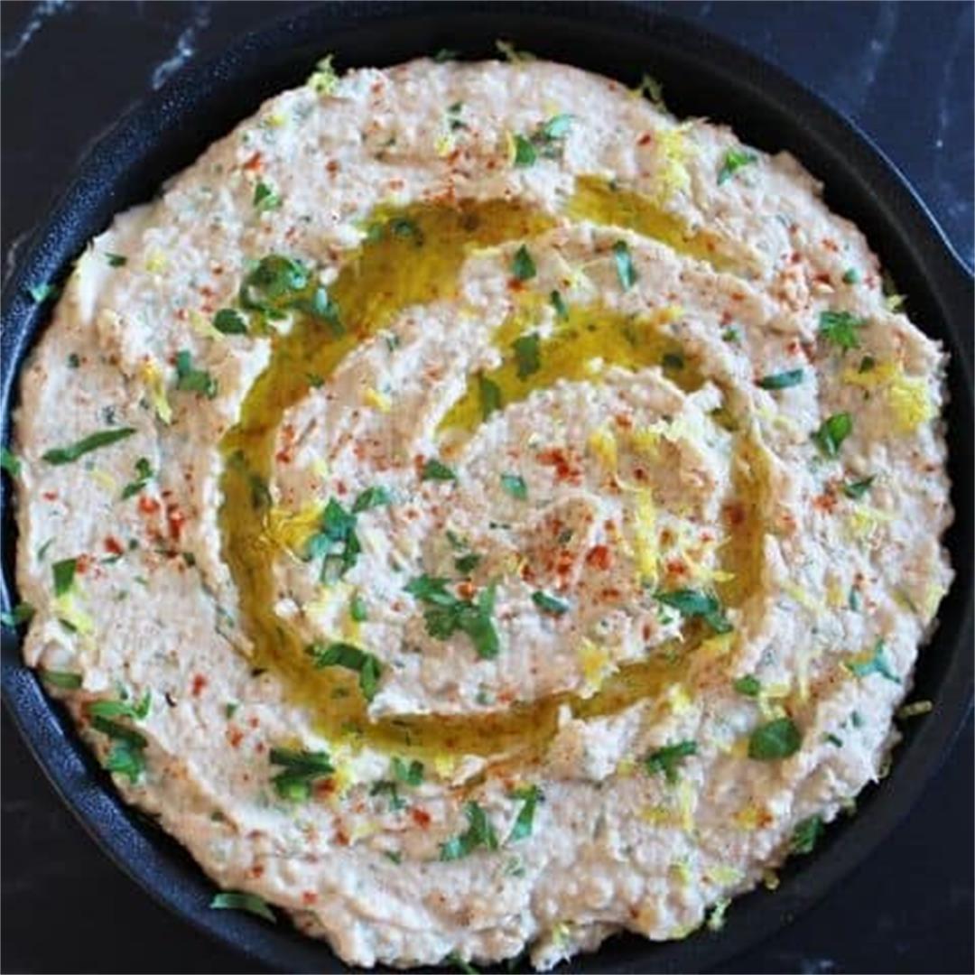 Tuna and Cannellini Bean Dip - It's Not Complicated Recipes