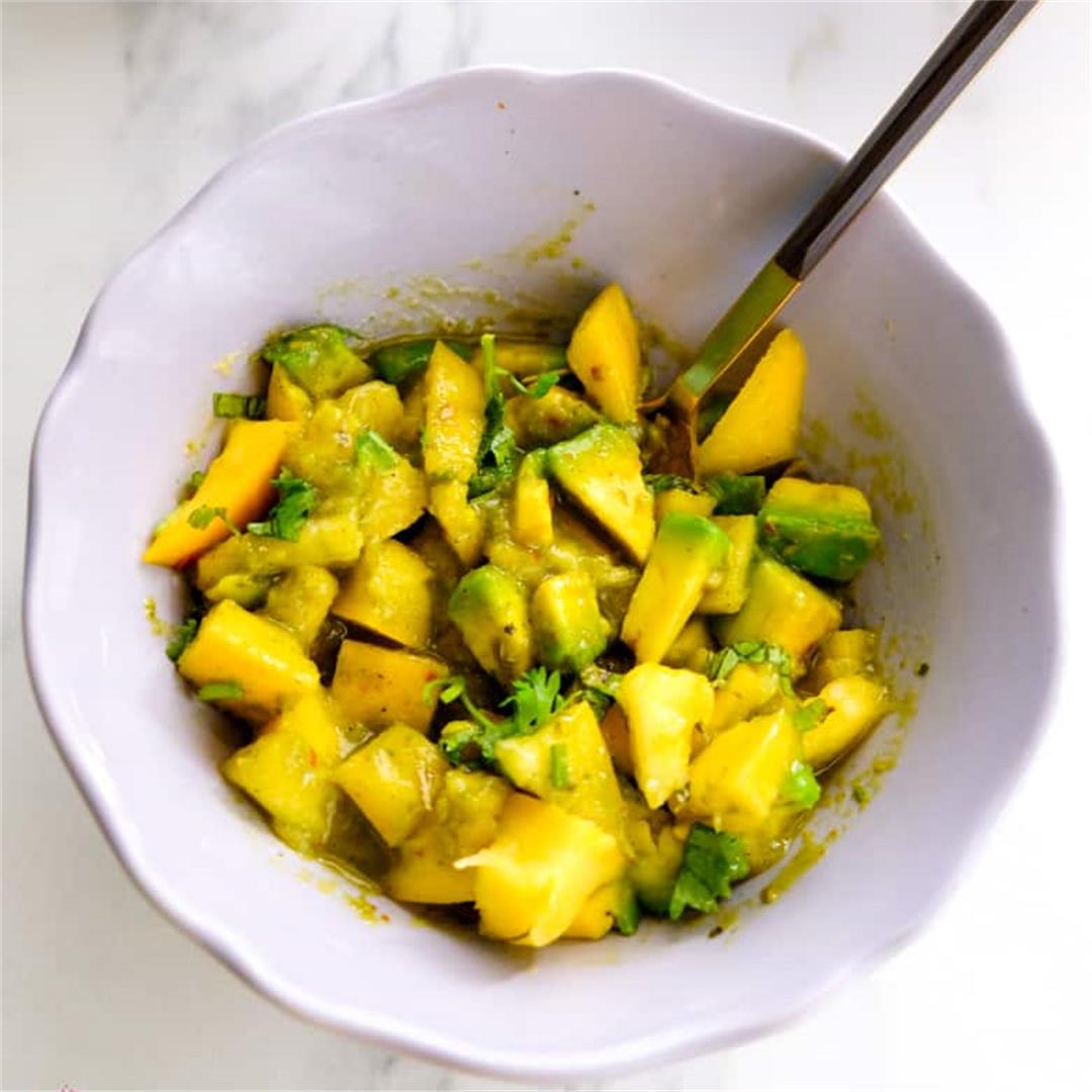 Mango Salsa with Two Dressing!