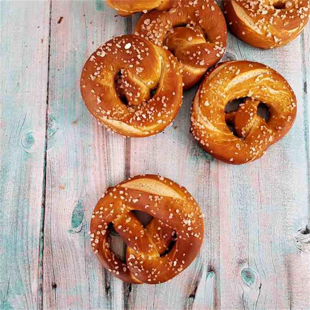 traditional german pretzels