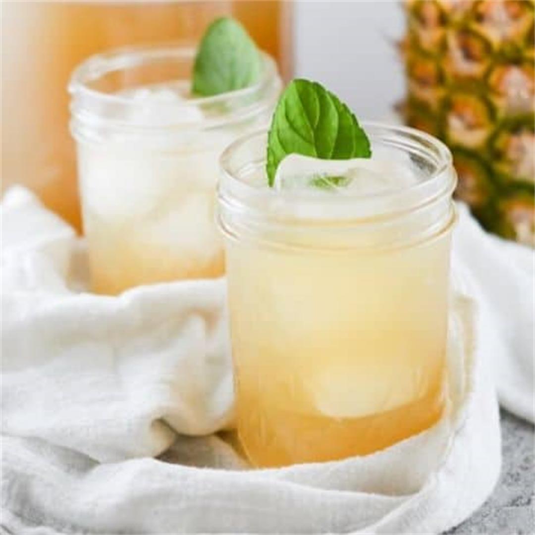 Pineapple Iced Tea - It's Not Complicated Recipes
