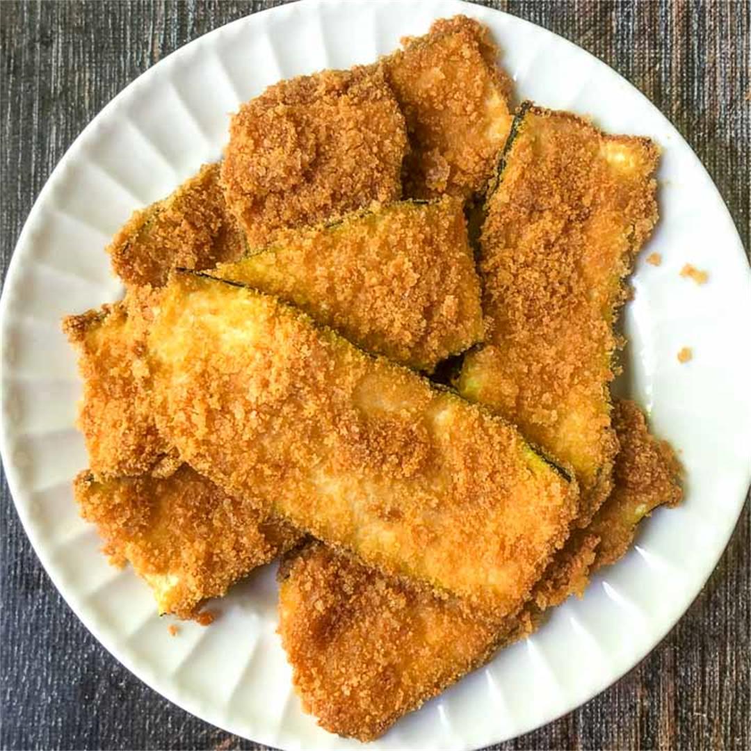Low Carb Fried Zucchini in the Air Fryer