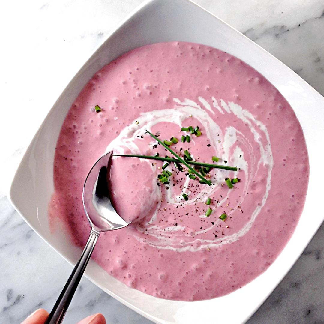 Savory Chilled Strawberry Soup