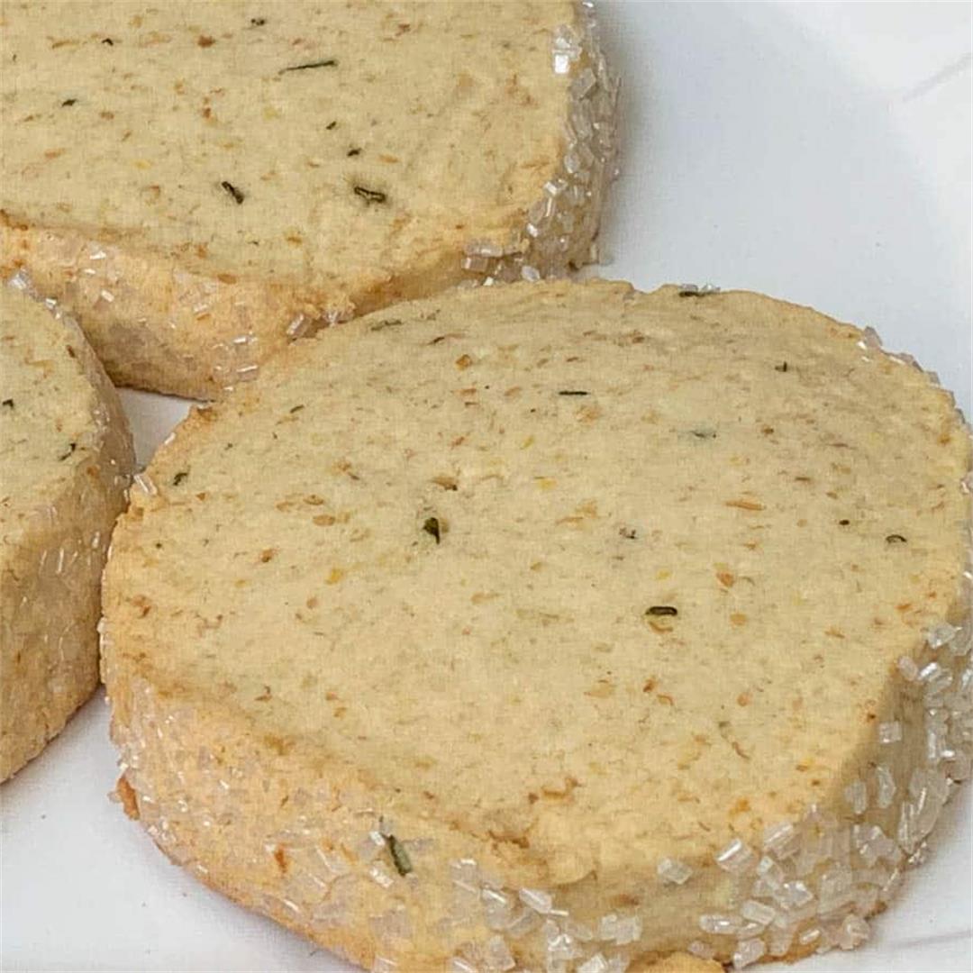 Rosemary Butter Cookies
