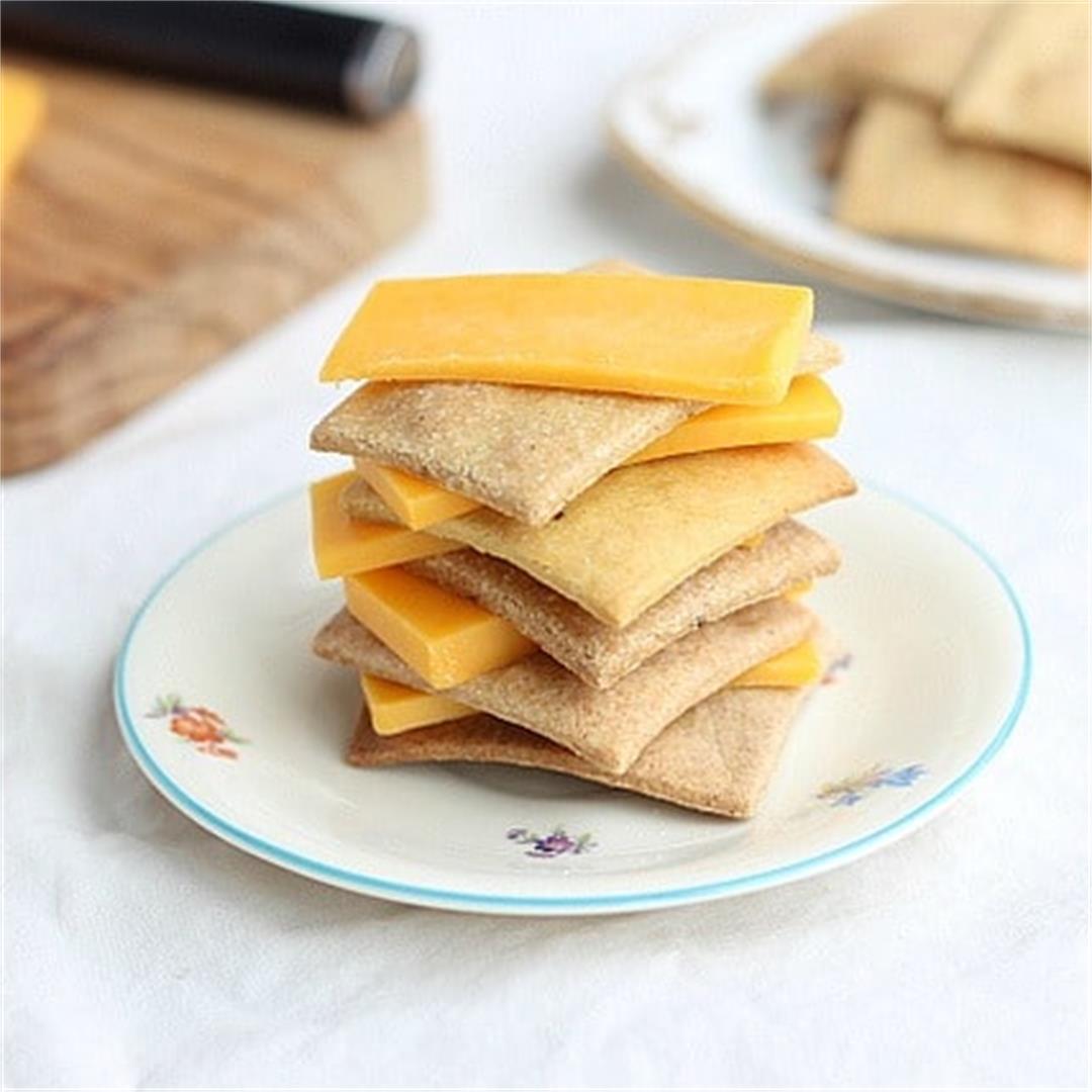 Sugar-Free Crackers (Made with Any Flour!)
