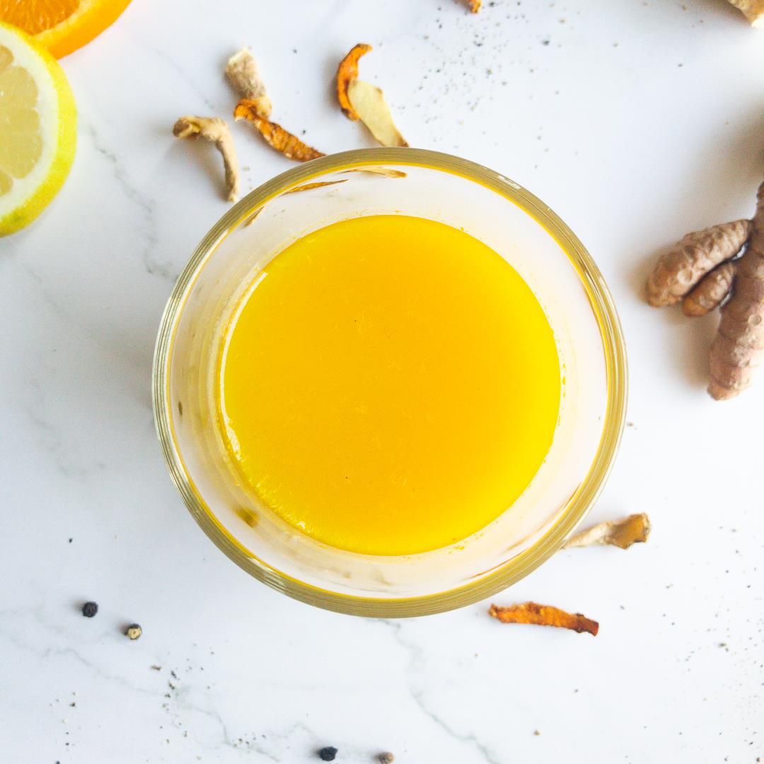 Spicy Ginger Turmeric Shots