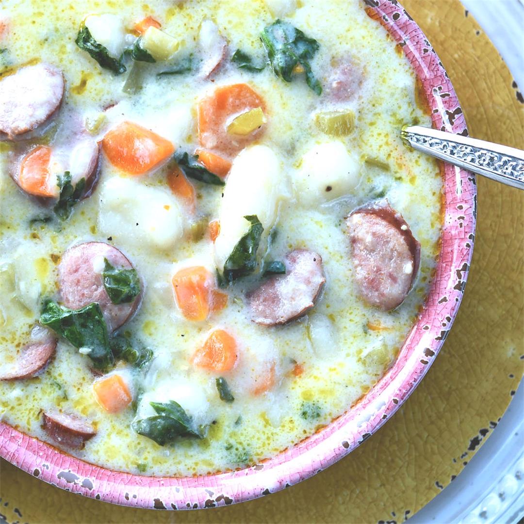 Creamy Gnocchi Soup Instant Pot Recipe