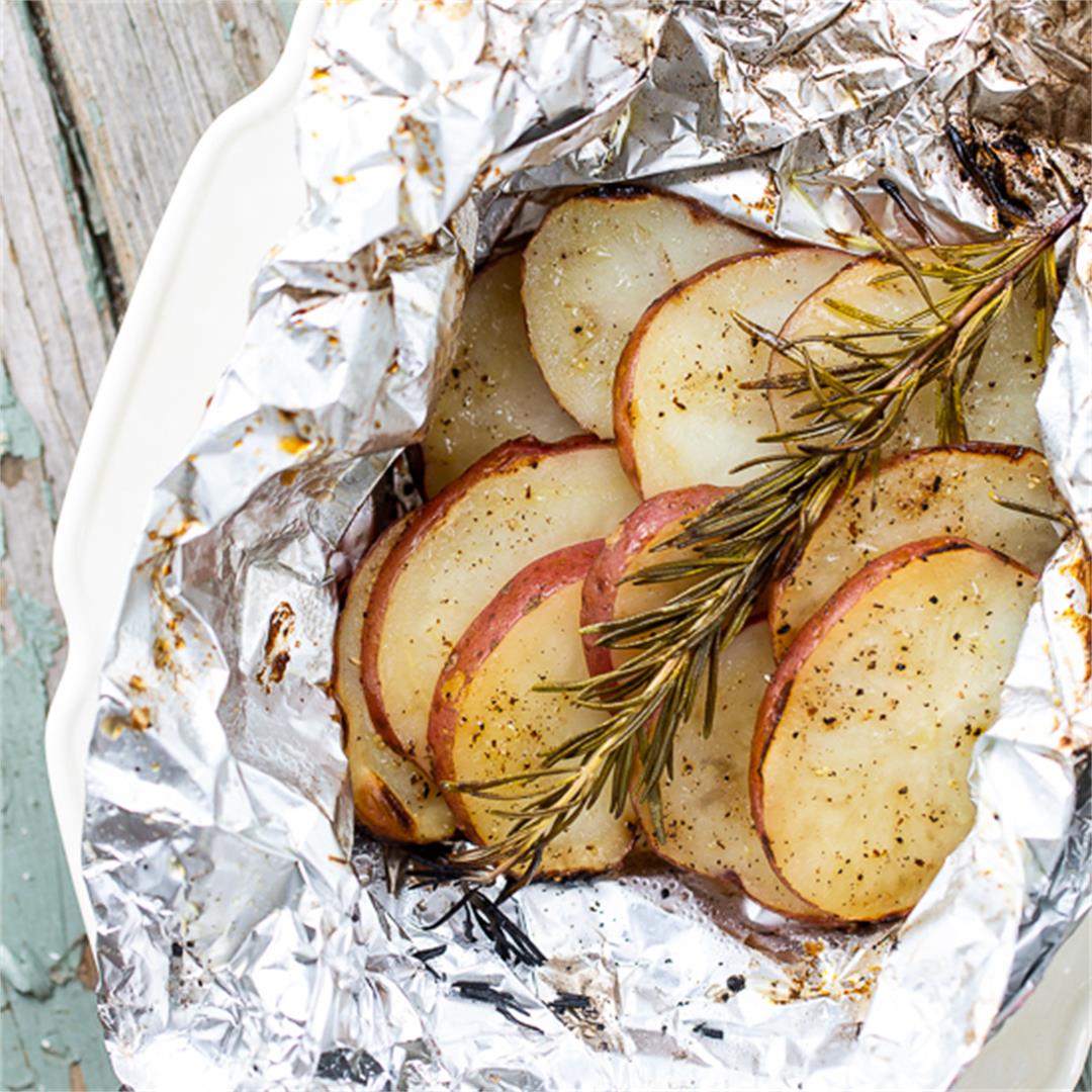 Grilled Rosemary Potato Packets