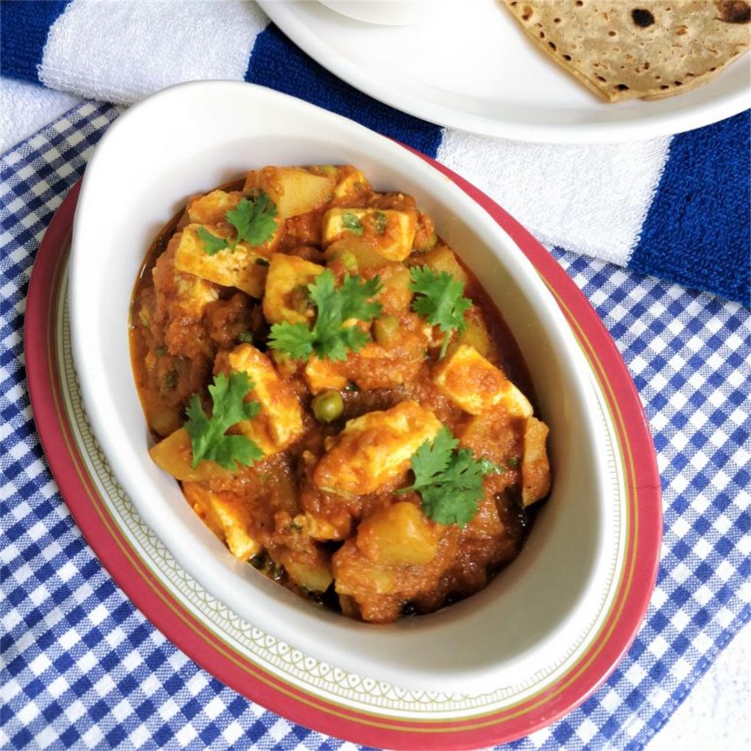 Vegetable Paneer(Cottage Cheese) Curry