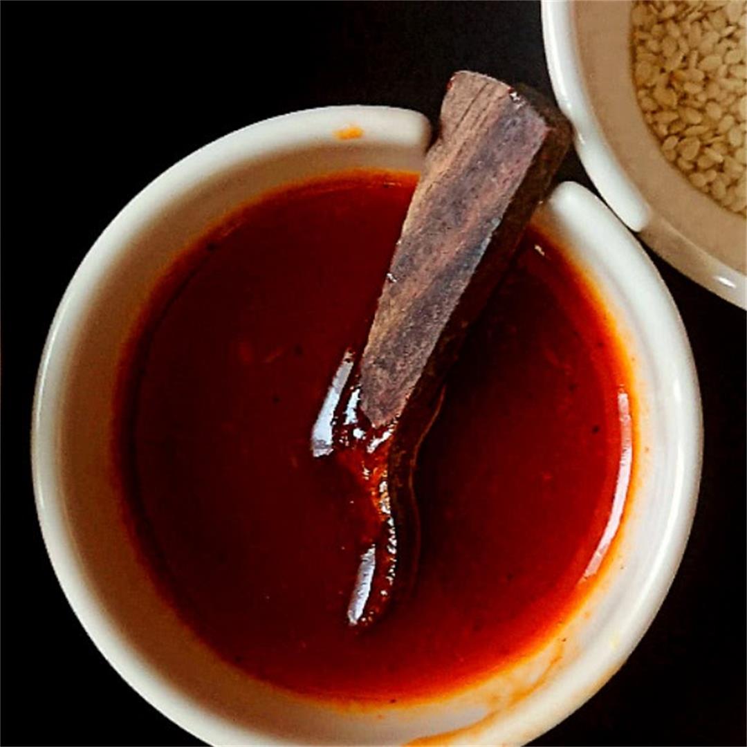 Homemade Barbecue Sauce with Pakistani Spices