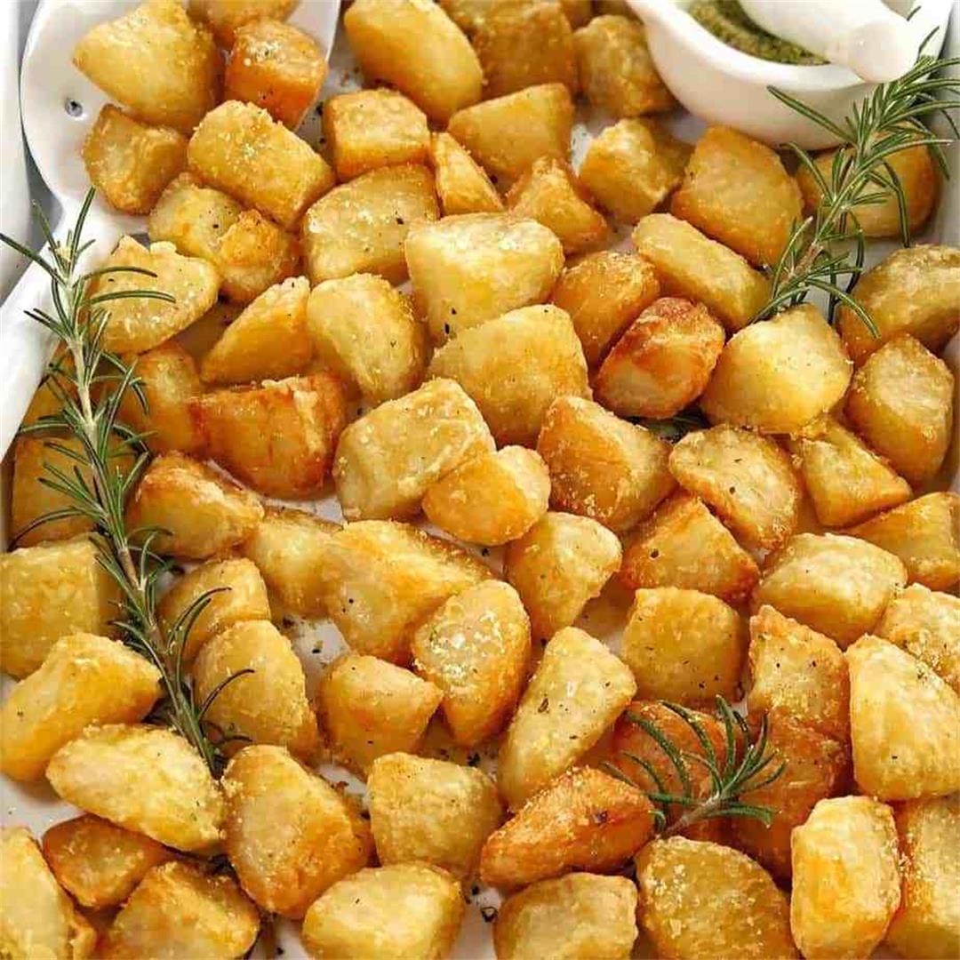 Parmentier Potatoes with Herb Salt
