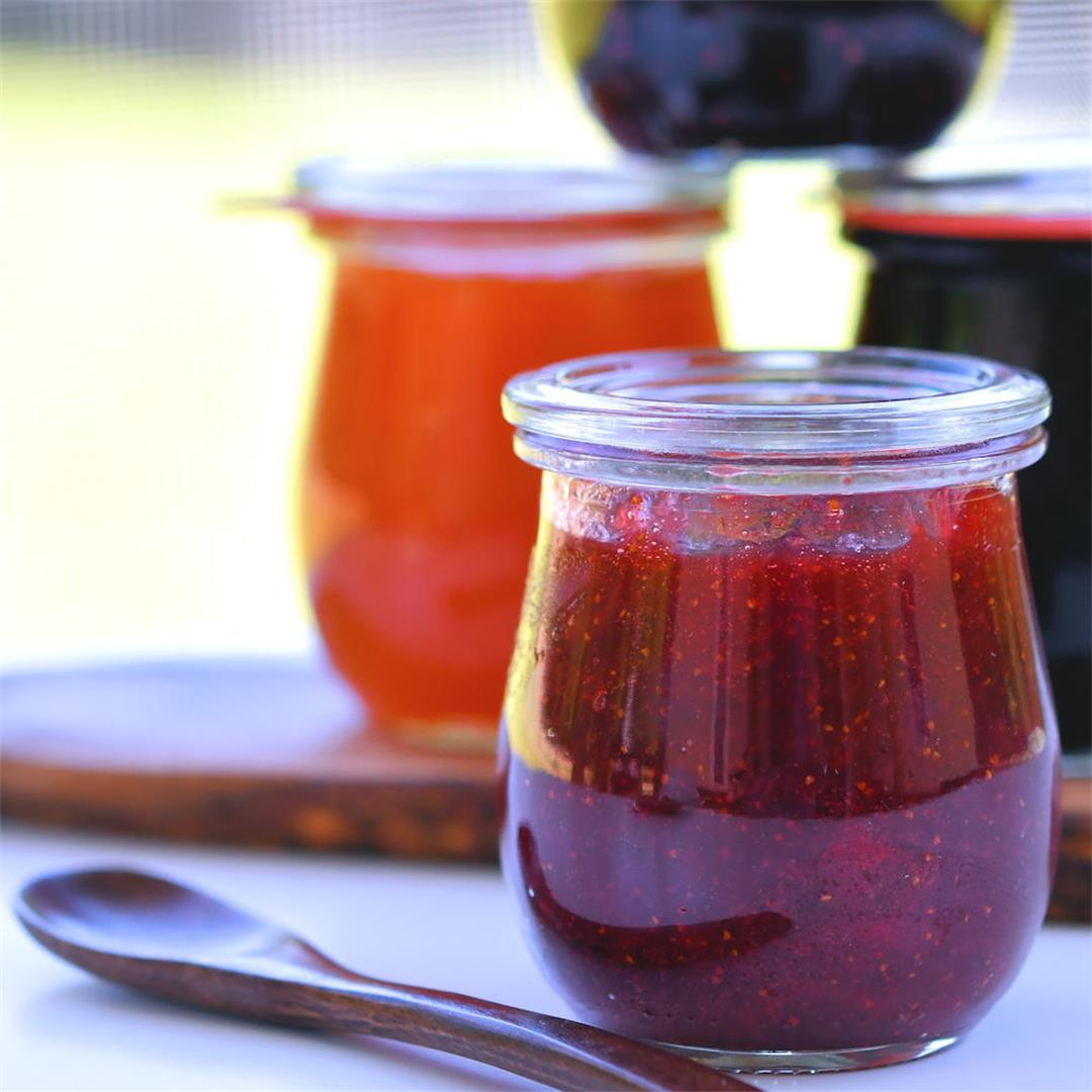 30 Minute One Jar Fruit Jam No Pectin