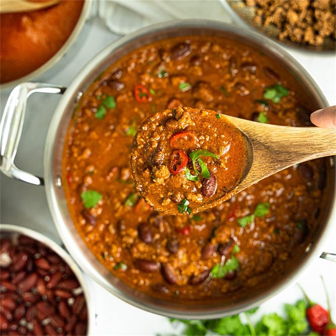 Incredible chili in 20 minutes