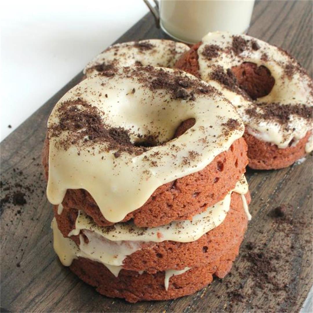 Cookie and cream donuts