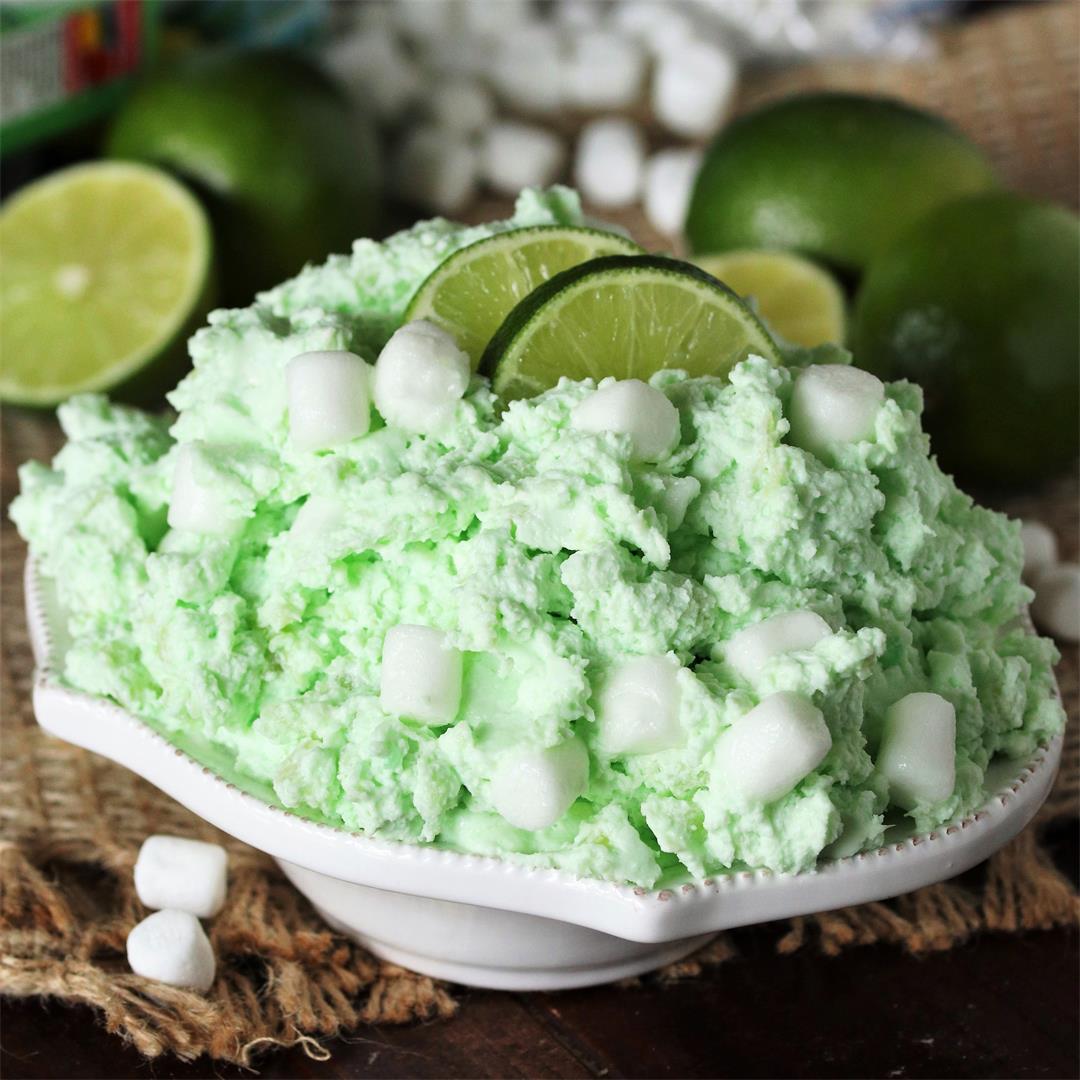 Lime Fluff (Old-Fashioned Sea Foam Salad)