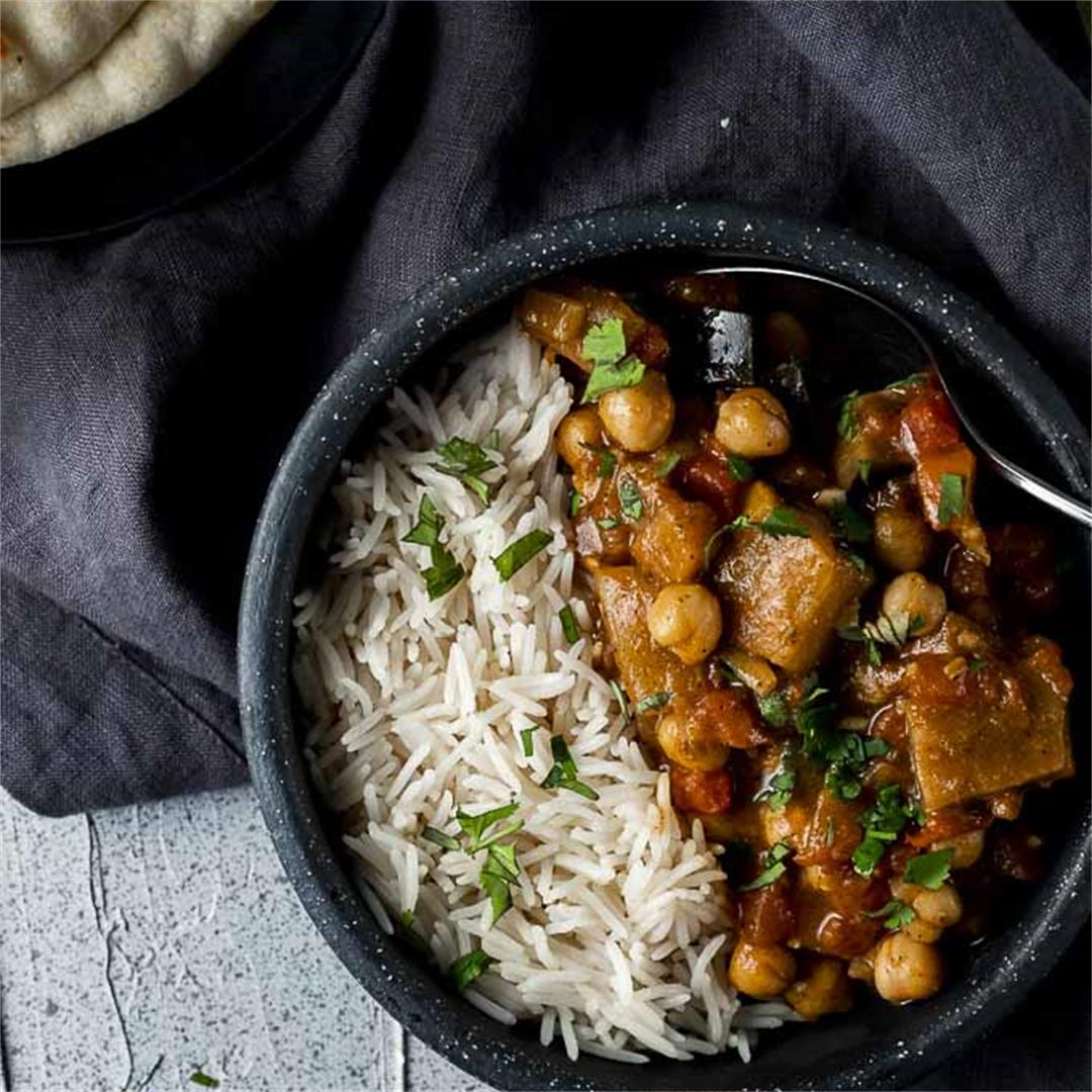 Indian Eggplant Curry Recipe