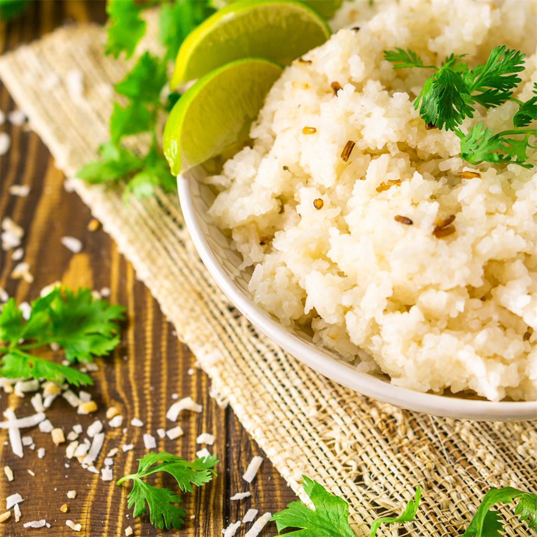 Tropical Coconut-Lime Rice