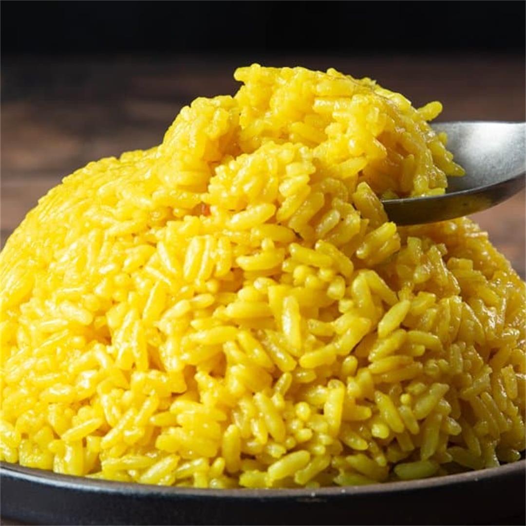 Instant Pot Yellow Rice (Creamy & Flavorful)