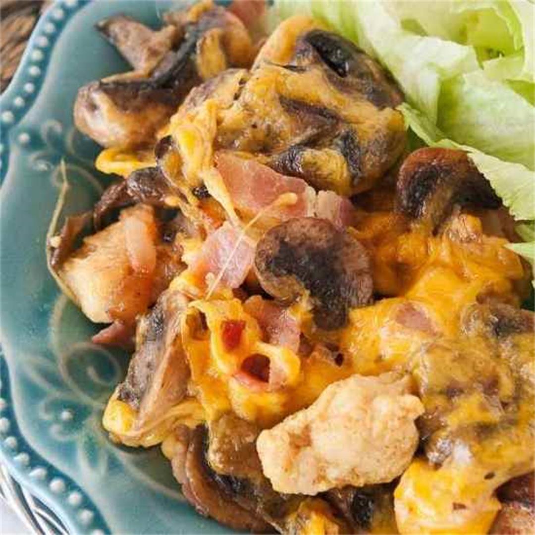 Bacon Cheese Topped Chicken