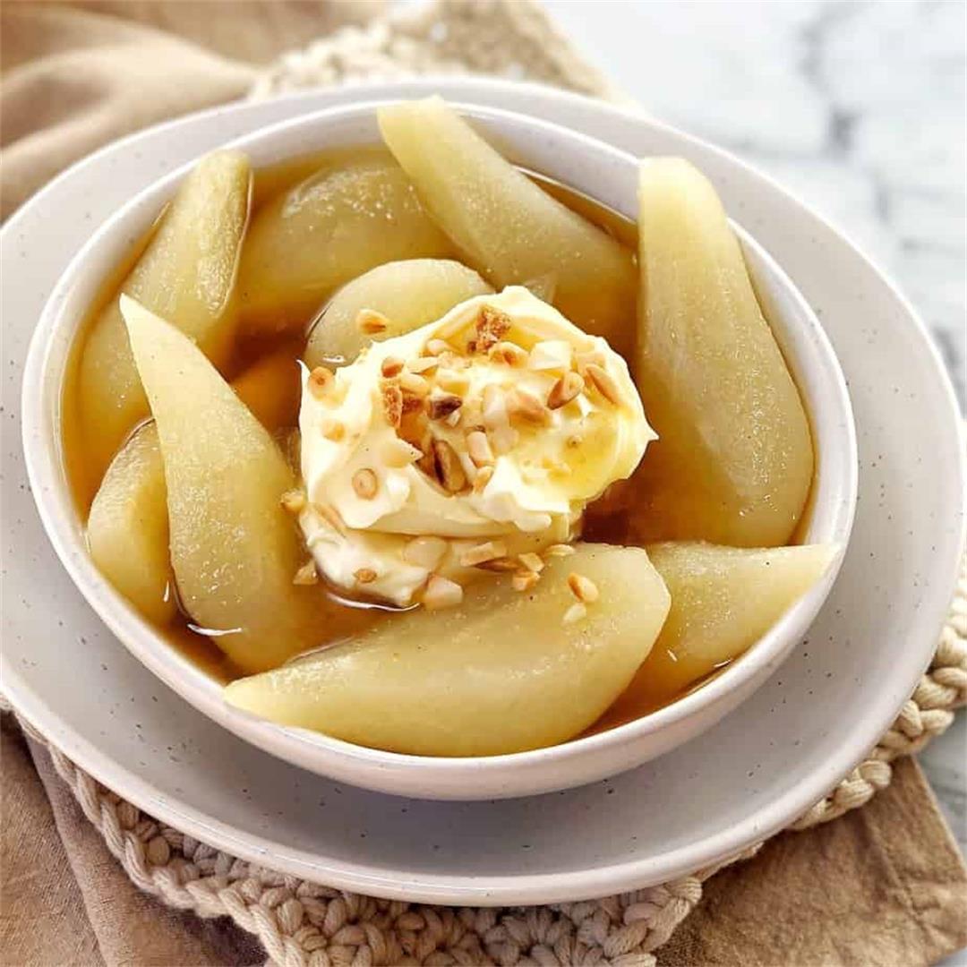 Orange and Cinnamon Stewed Pears · Chef Not Required...