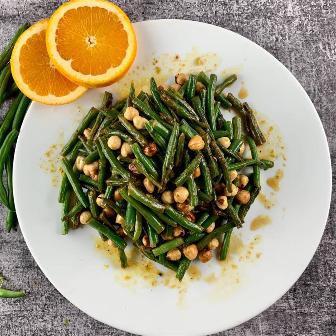 Ultimate Green Bean Salad Recipe with Hazelnuts