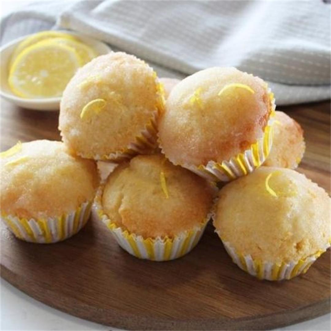 Lemon Drizzle Cupcakes - Gluten Free - It's Not Complicated Rec