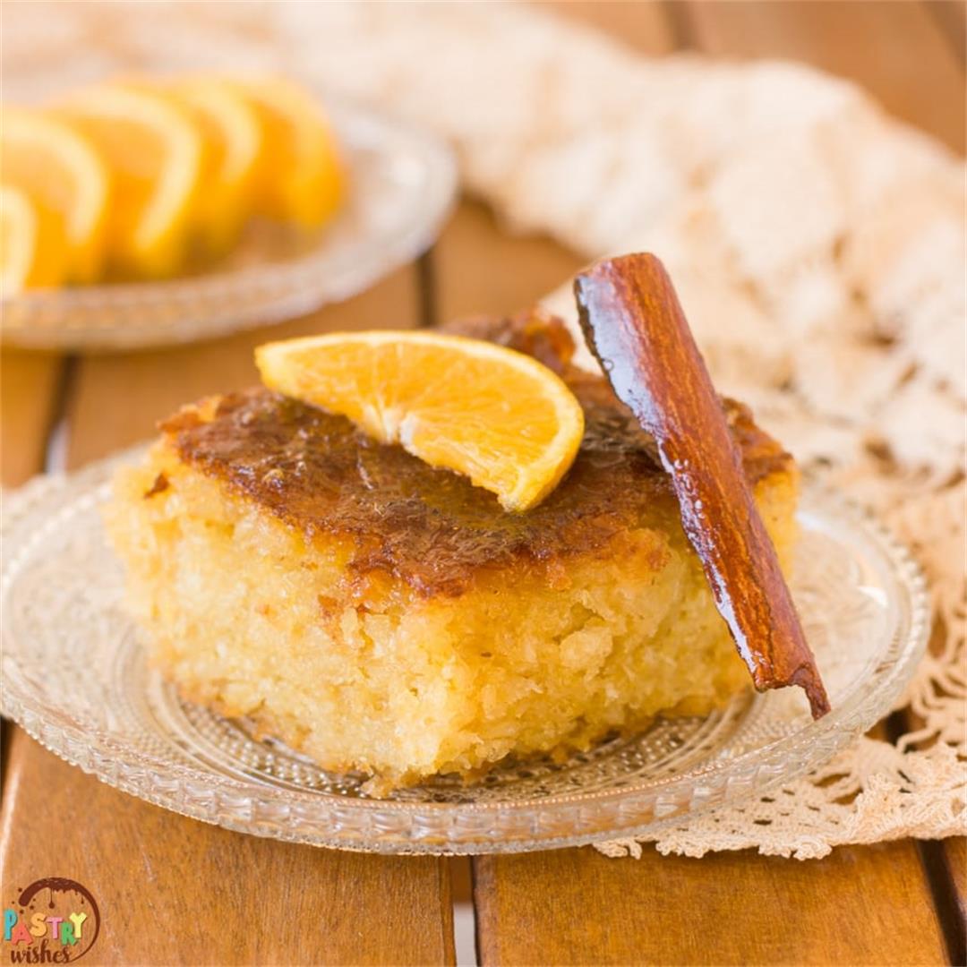 Portokalopita - Greek Orane Phyllo Cake