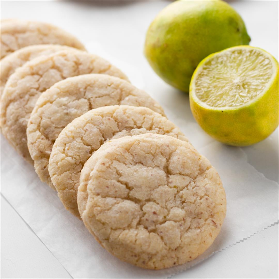 Key Lime Sugar Cookies