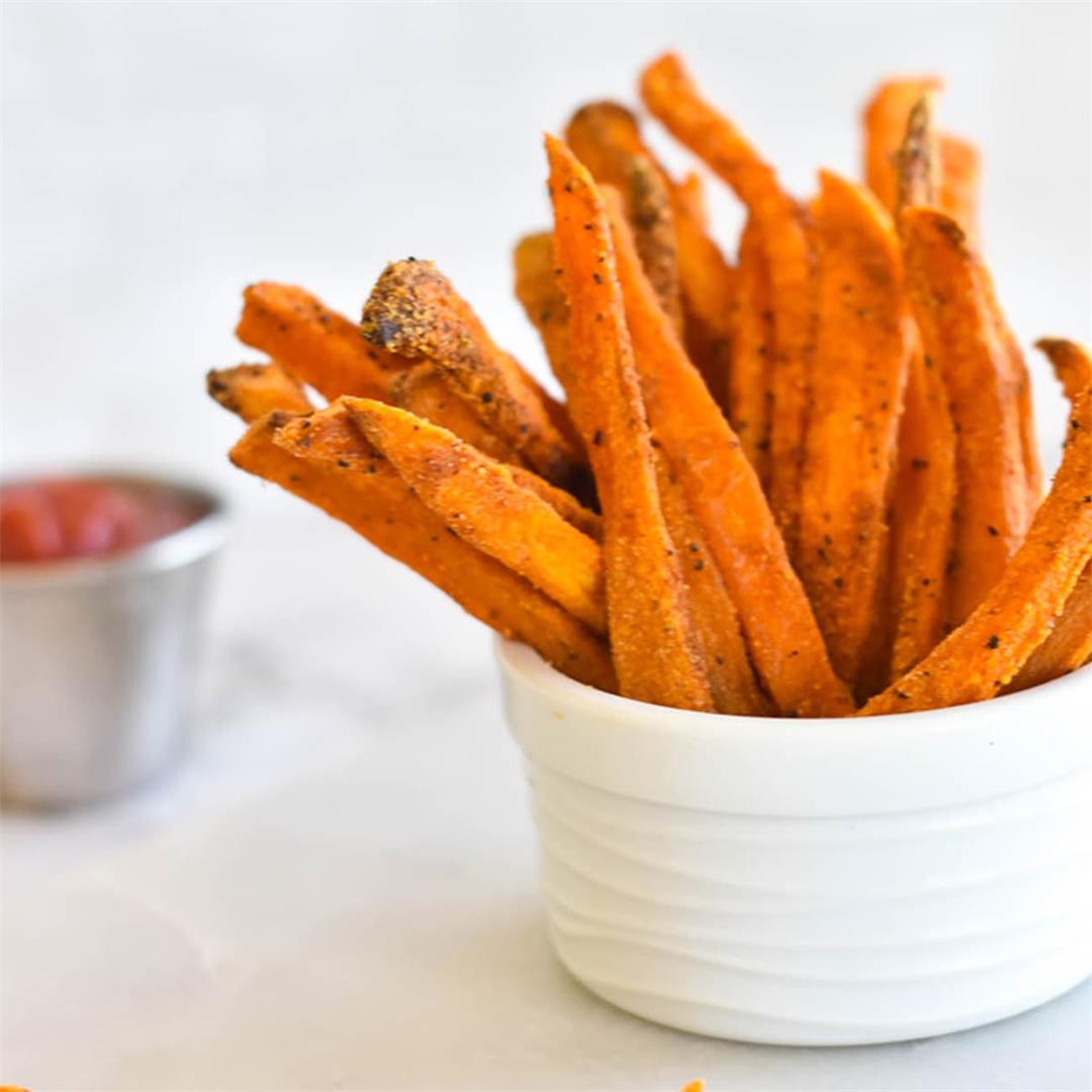 Crispy Paleo Baked Sweet Potato Fries — Foodborne Wellness