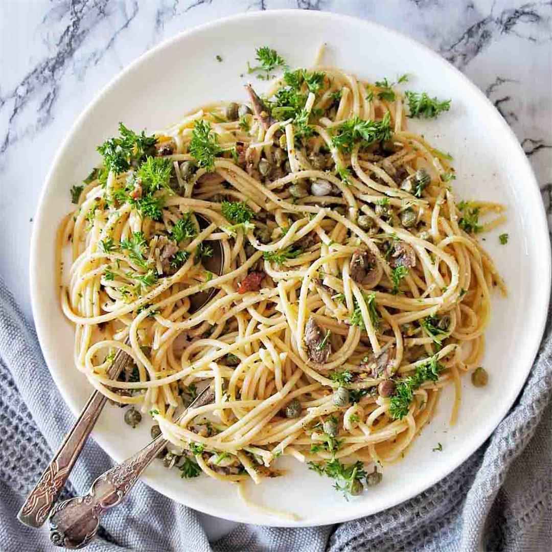 Anchovy Spaghetti