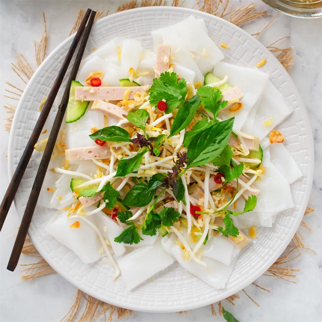 Quick Rice Noodle Salad with Vietnamese Ham