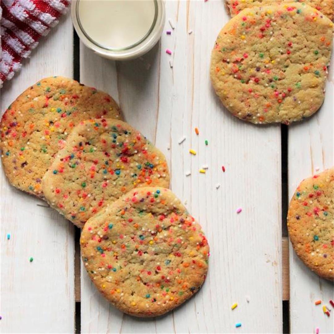 Funfetti Cookies (Easy & Quick)