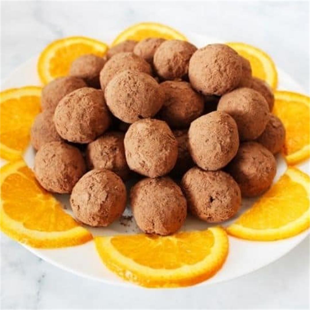 Chocolate Orange Bliss Balls - It's Not Complicated Recipes