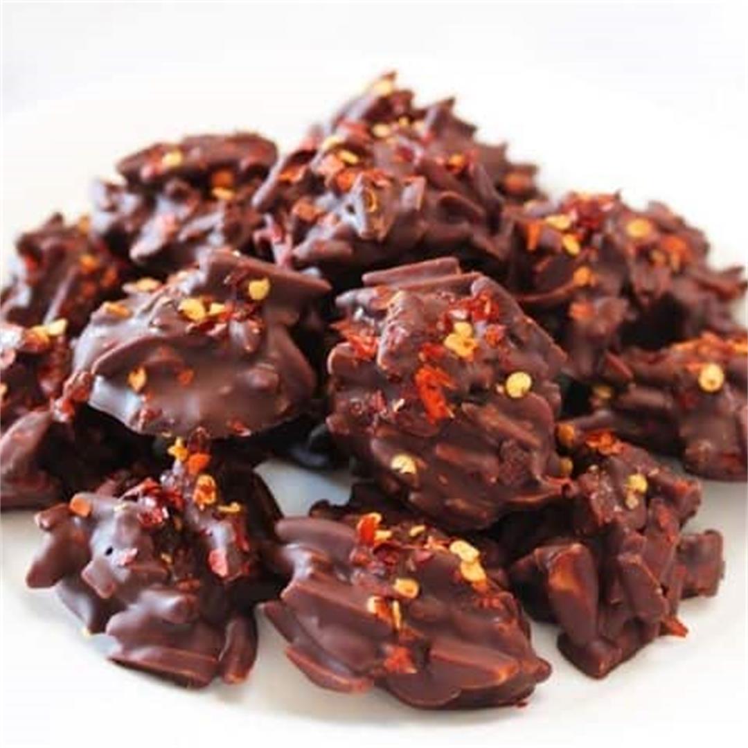 Chilli Chocolate Clusters - It's Not Complicated Recipes