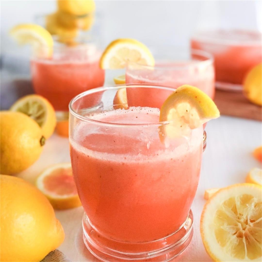 Strawberry Peach Lemonade
