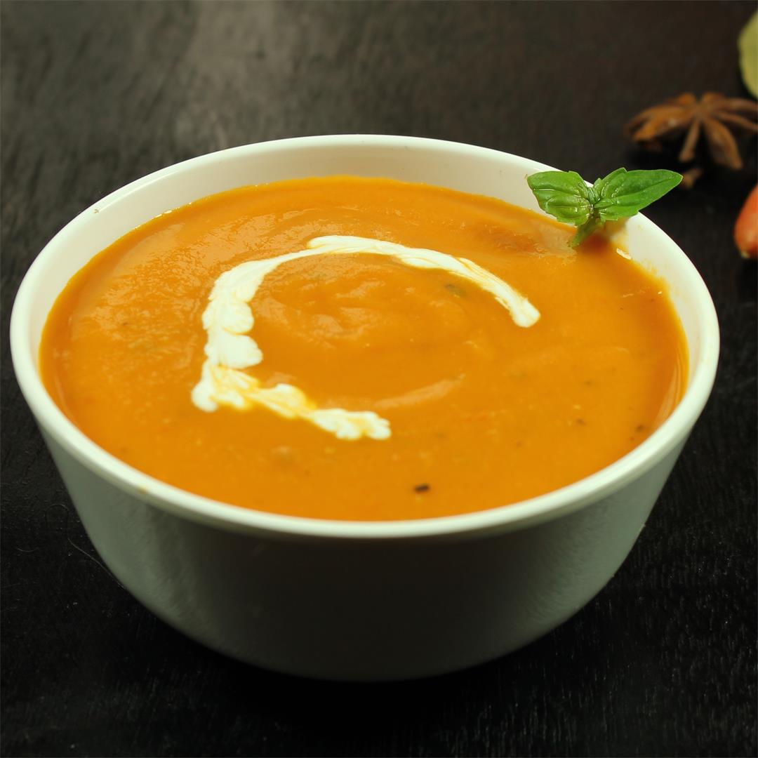 Tomato Carrot Soup Recipe – Food Opium