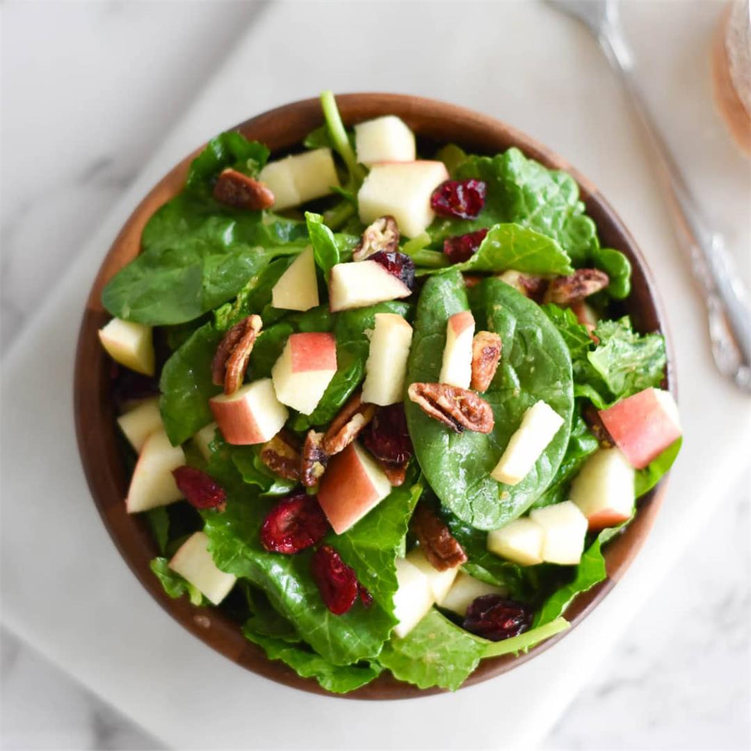 Paleo Apple Pecan Salad — Foodborne Wellness