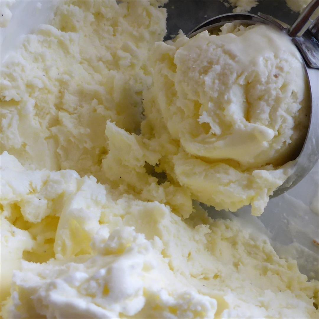 Creamy 3-Ingredient Vanilla Ice Cream (No Churn)