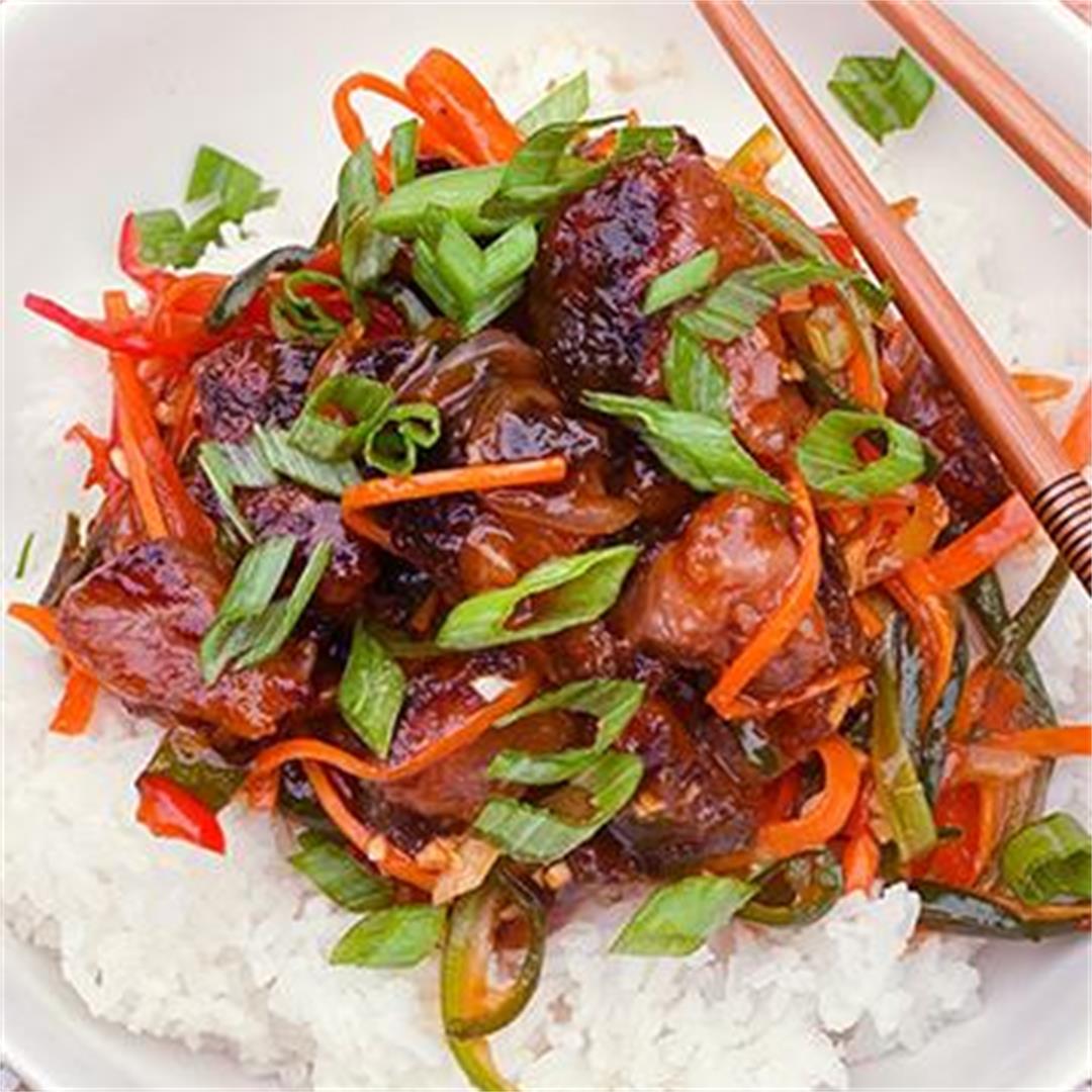 Spicy Ginger Szechuan Wagyu Beef