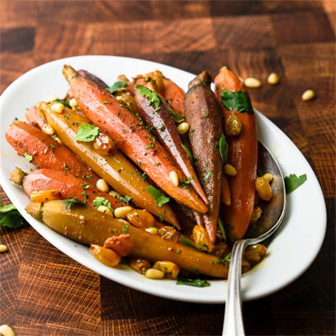 Snappy Moroccan Spiced Sous Vide Carrots